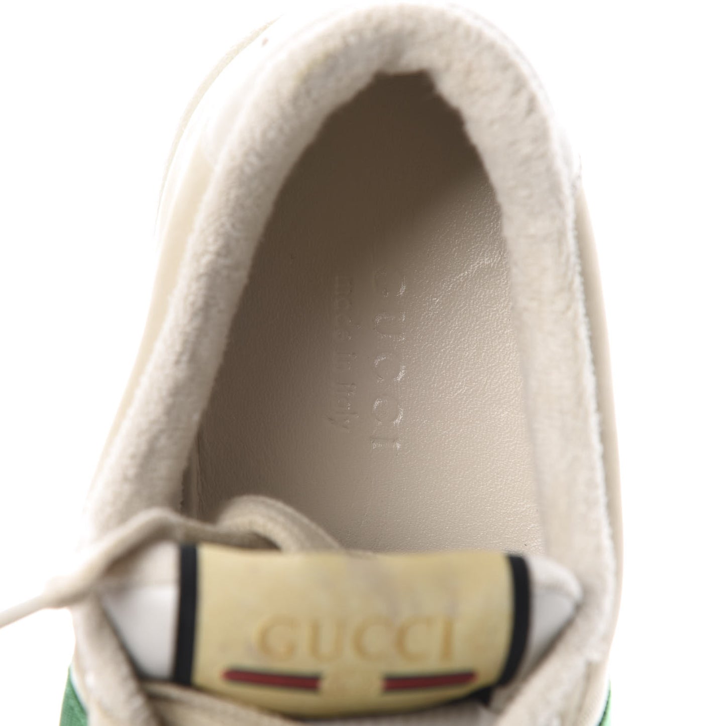 Nylon Nubuck Web Womens Screener Sneakers 36.5 Mystic White Dusty Milk