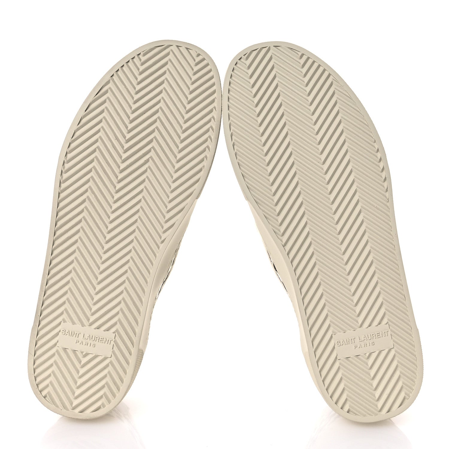 Saint Laurent Canvas Babycat Print Venice Slip On Sneakers 37 Black White 6 of 8