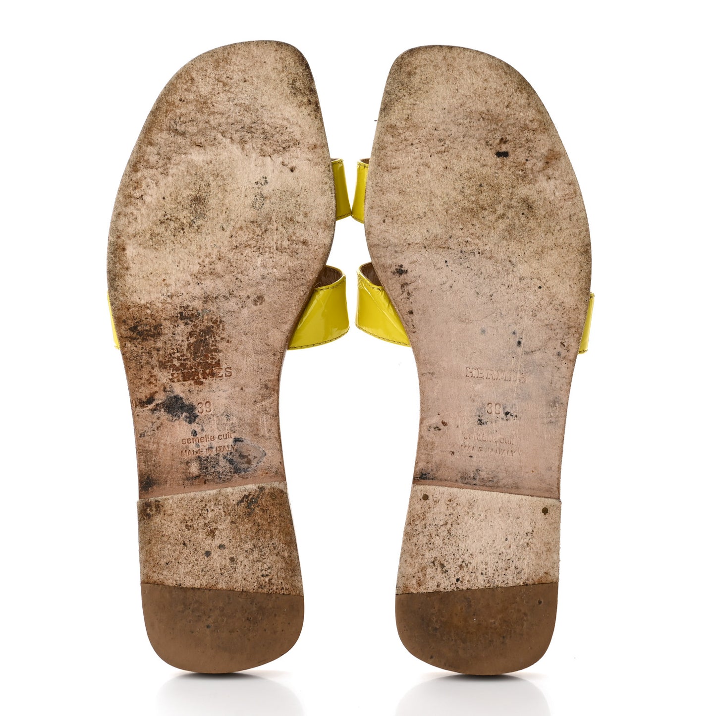 Patent Oran Sandals 39 Paille