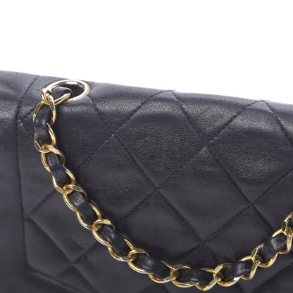 Chanel Lambskin Quilted Small Single Flap Black 13 of 14