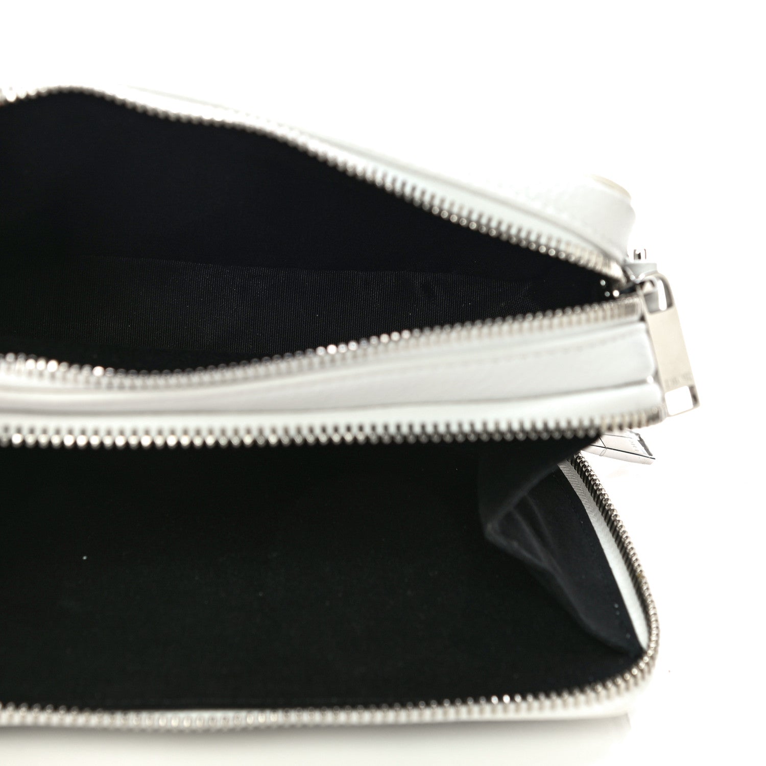 Christian Dior X DANIEL ARSHAM Grained Calfskin Newspaper Messenger White 6 of 10