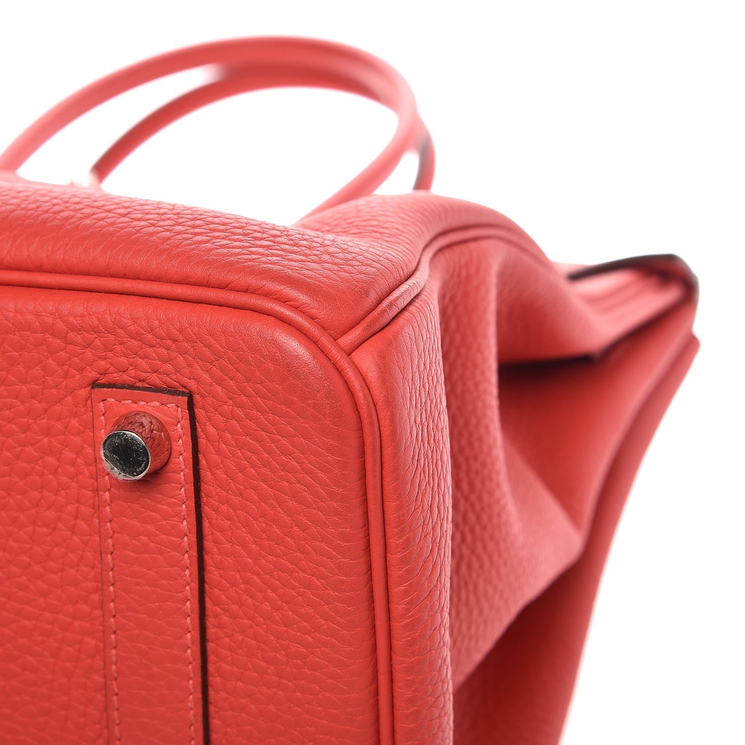 Hermes Togo Birkin 35 Rouge Pivoine 34 of 36