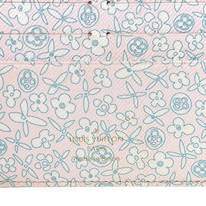 Louis Vuitton Monogram Fleuri Insolite Wallet Rose 6 of 13