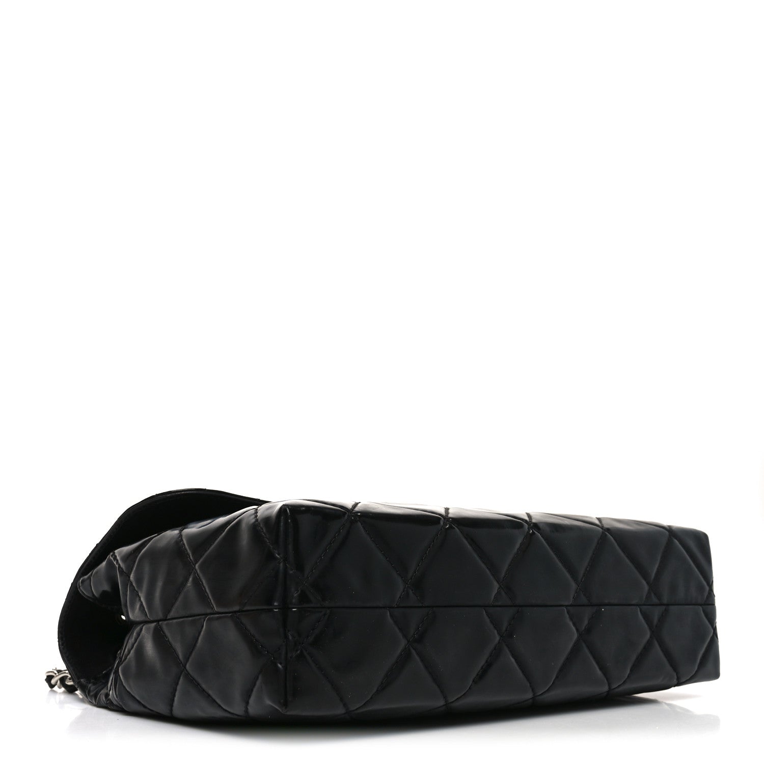 Chanel Vinyl Quilted In the Business Flap Bag Black 4 of 10