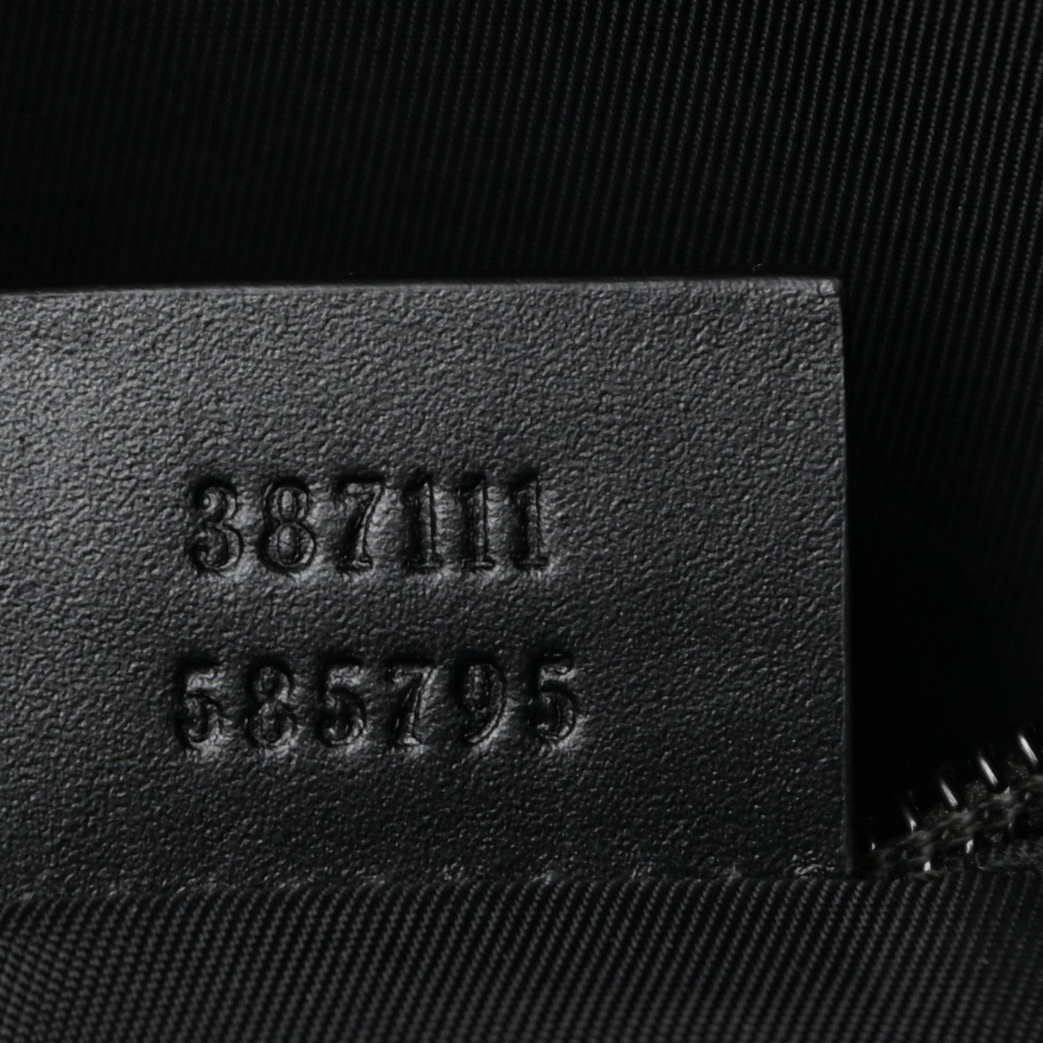 Gucci GG Supreme Monogram Web Messenger Bag Black 6 of 10