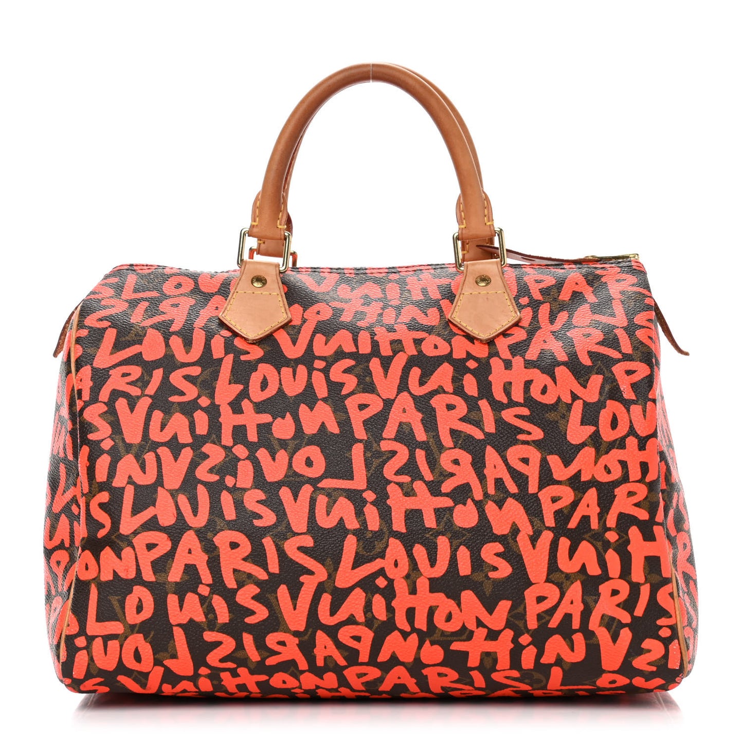 Monogram Graffiti Speedy 30 Orange
