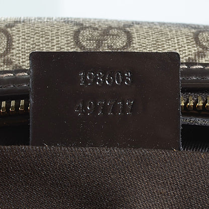 Gucci GG Plus Monogram Medium Joy Boston Dark Brown 7 of 7