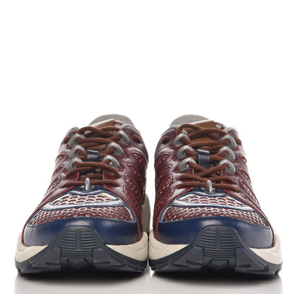 Valentino Garavani Nappa Mesh Laser Cut Mens X-Ray Sneakers 39.5 Rubin Multicolor 2 of 12