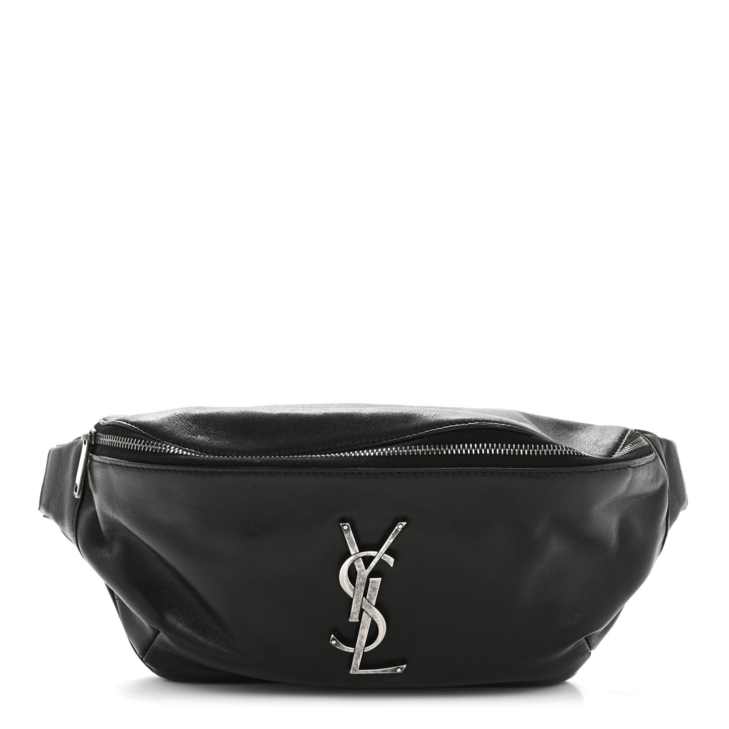 Calfskin Monogram Belt Bag Black