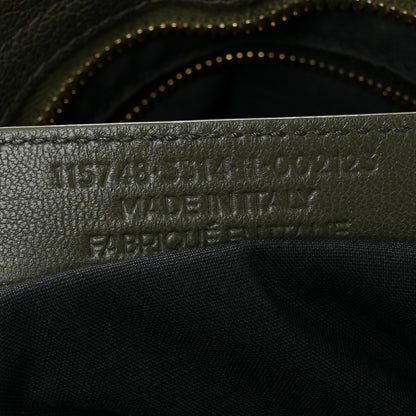 Balenciaga Chevre Gold Metallic Edge Hardware City Vert Lichen 8 of 11