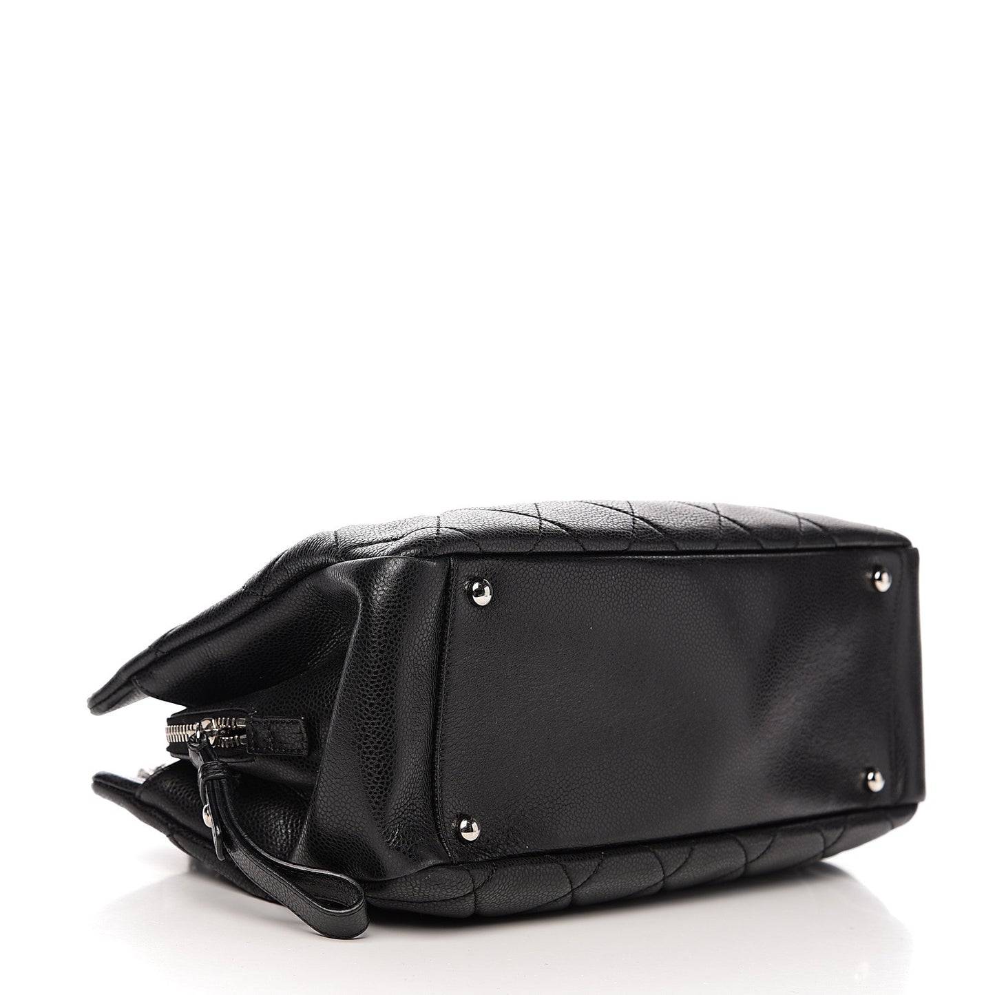 Caviar Quilted CC Timeless Tote Black