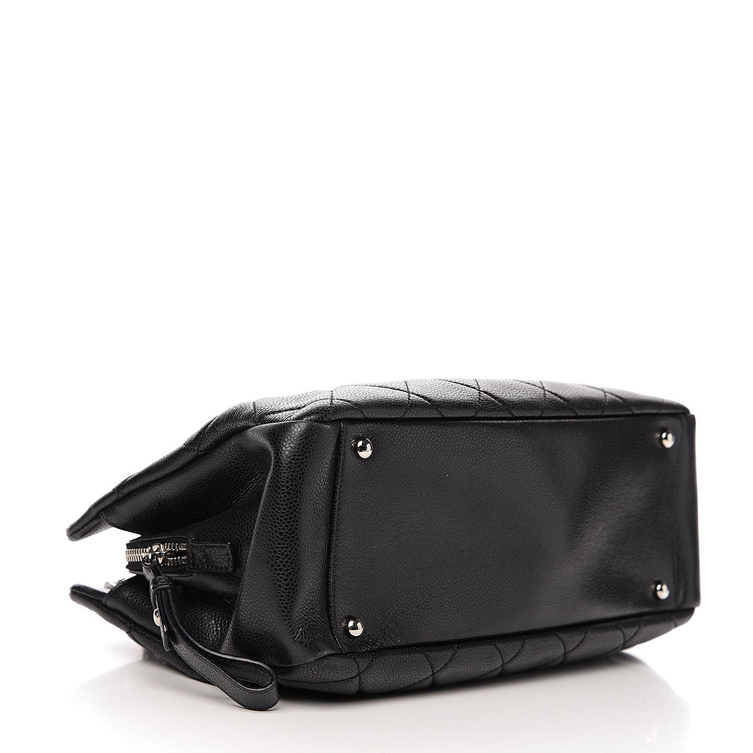 Chanel Caviar Quilted CC Timeless Tote Black 3 of 12