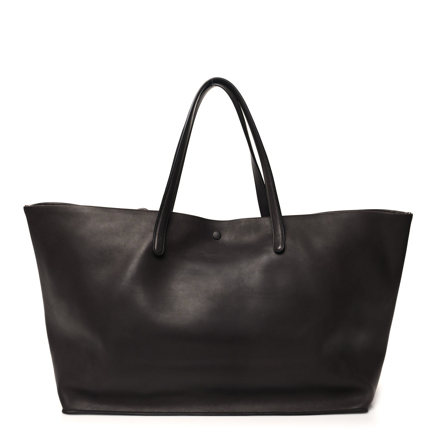 Polished Saddle Calfskin Idaho XL Dark Brown