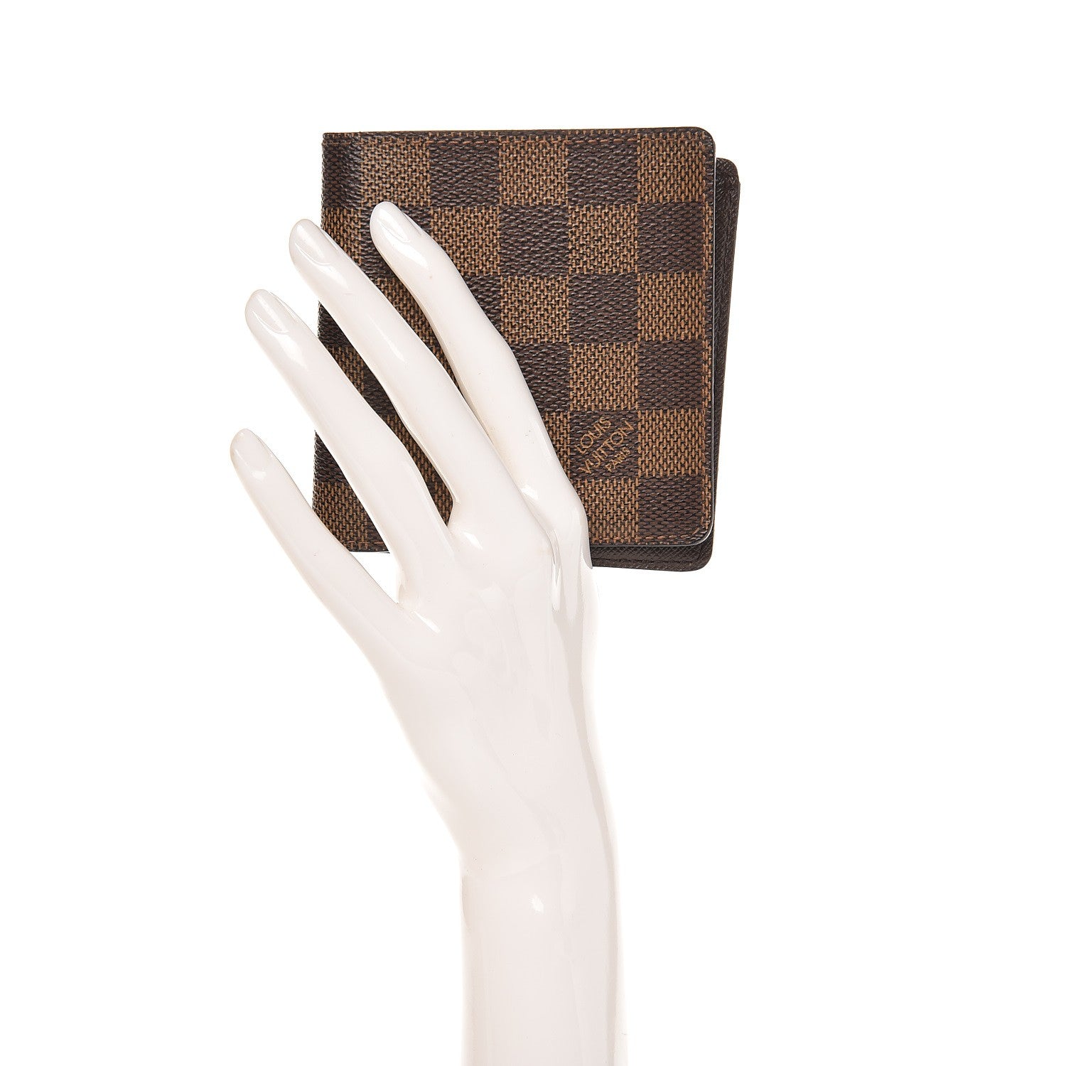 Louis Vuitton Damier Ebene Billfold Wallet 6 Credit Card Slots 2 of 18