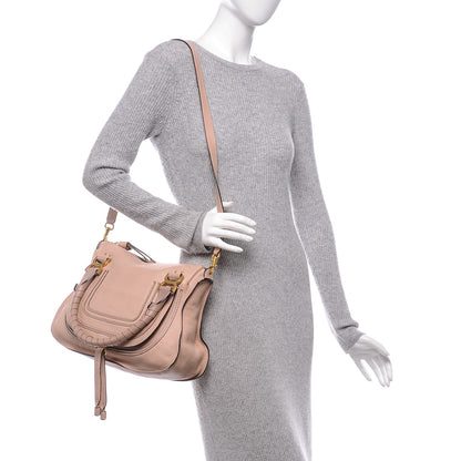 Chloe Calfskin Medium Marcie Satchel Anemone Pink 2 of 6