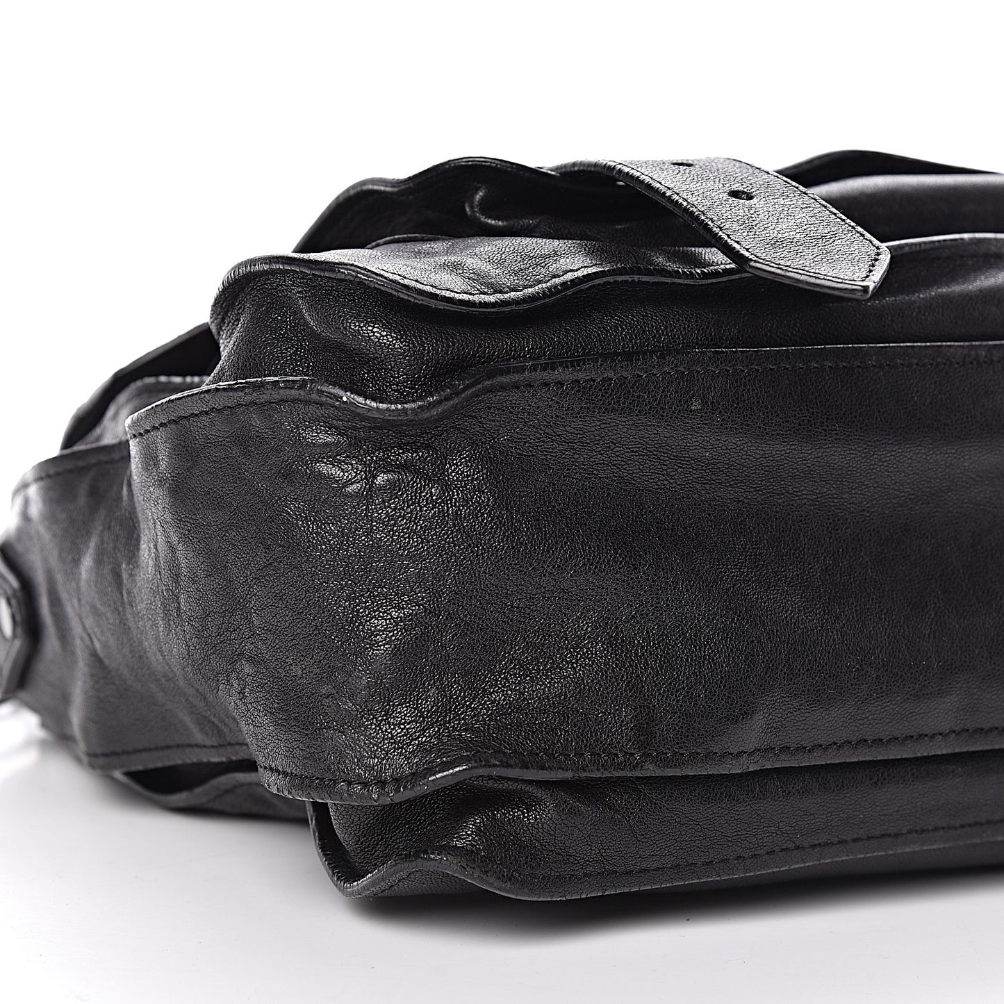 Lambskin Medium PS1 Satchel Black