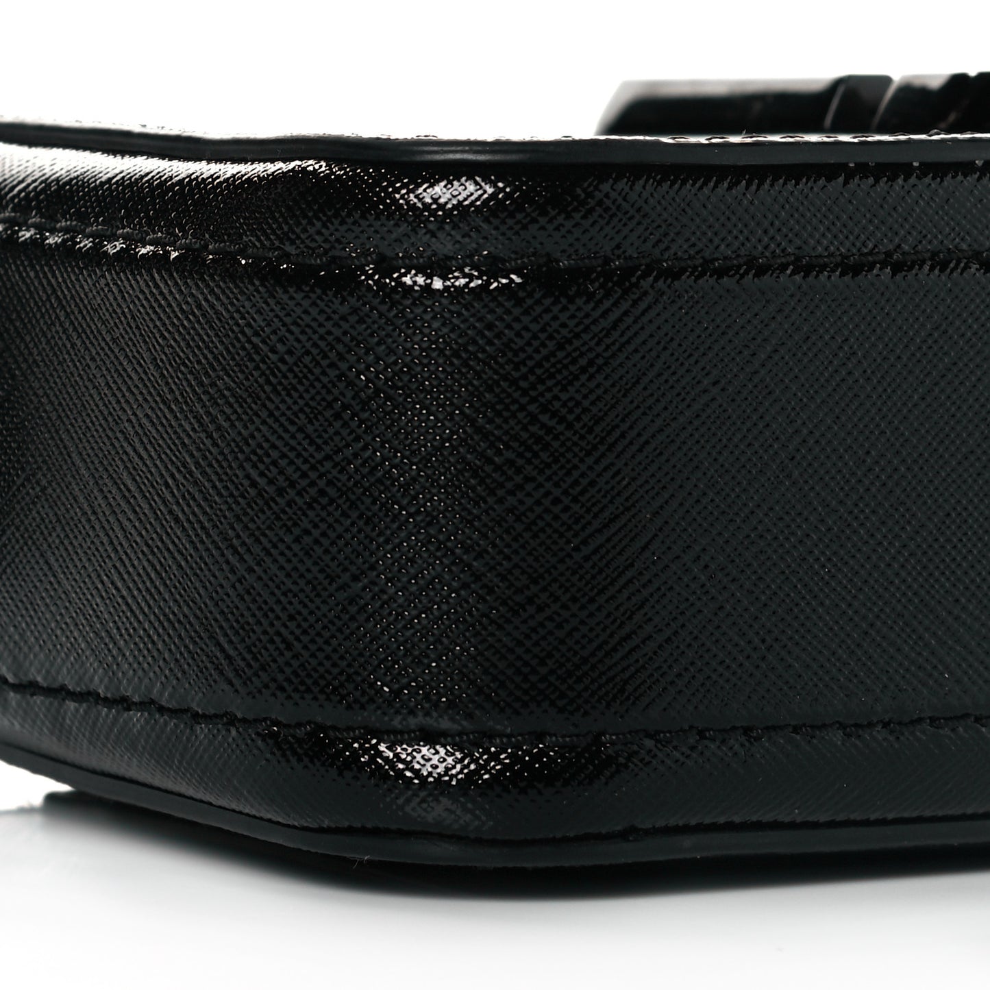 Saffiano Snapshot Camera Bag Black