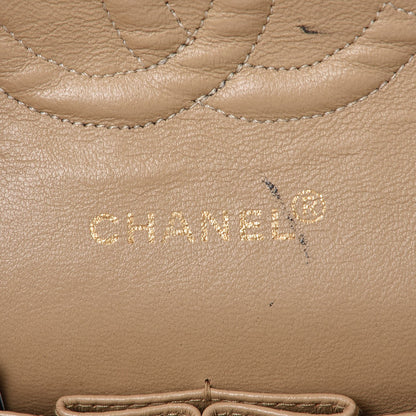 Chanel Lambskin Quilted Medium Double Flap Beige 7 of 16