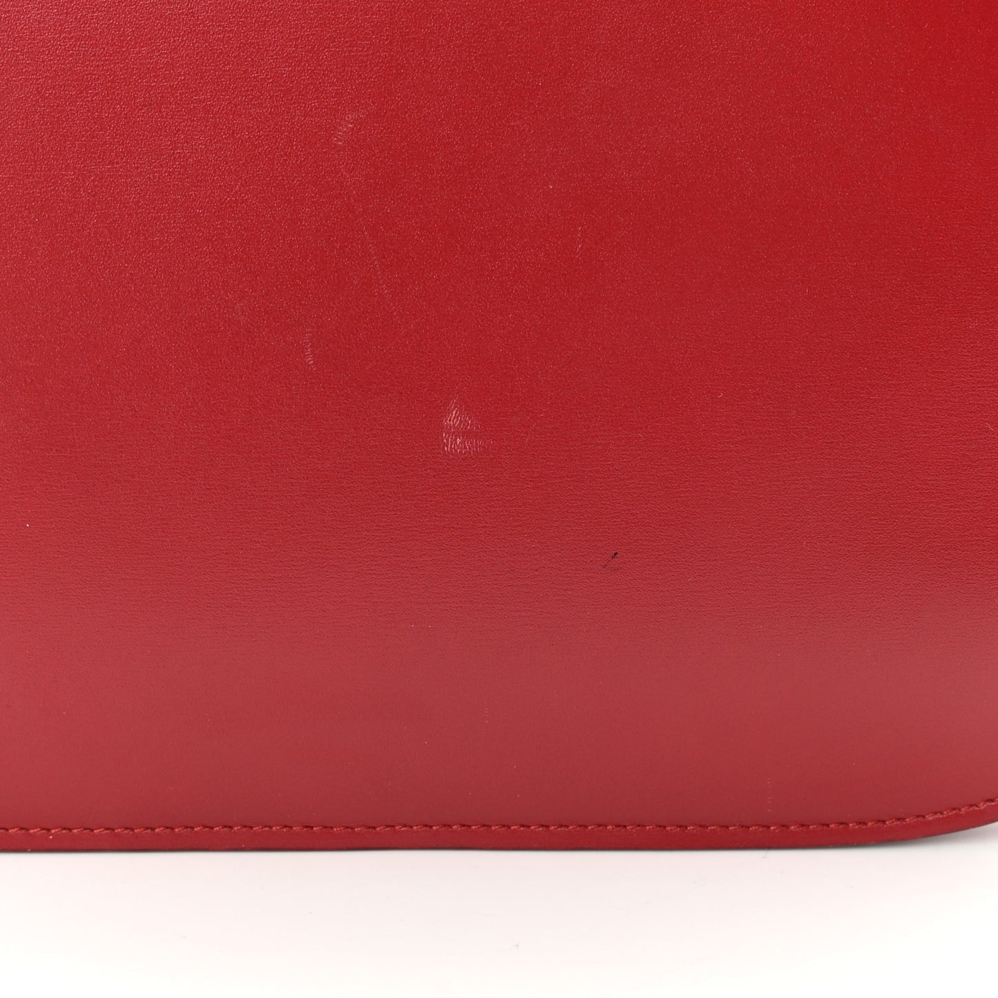 Box Calfskin Medium Classic Box Flap Bag Dark Brick