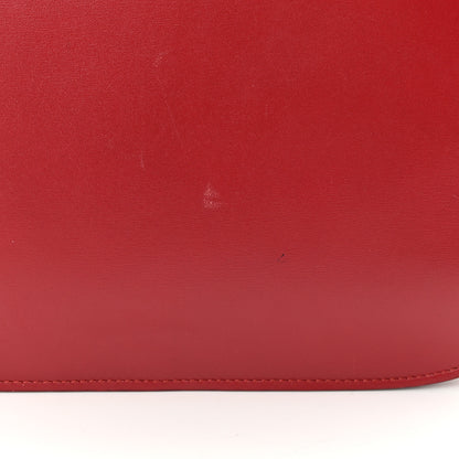 Celine Box Calfskin Medium Classic Box Flap Bag Dark Brick 18 of 19