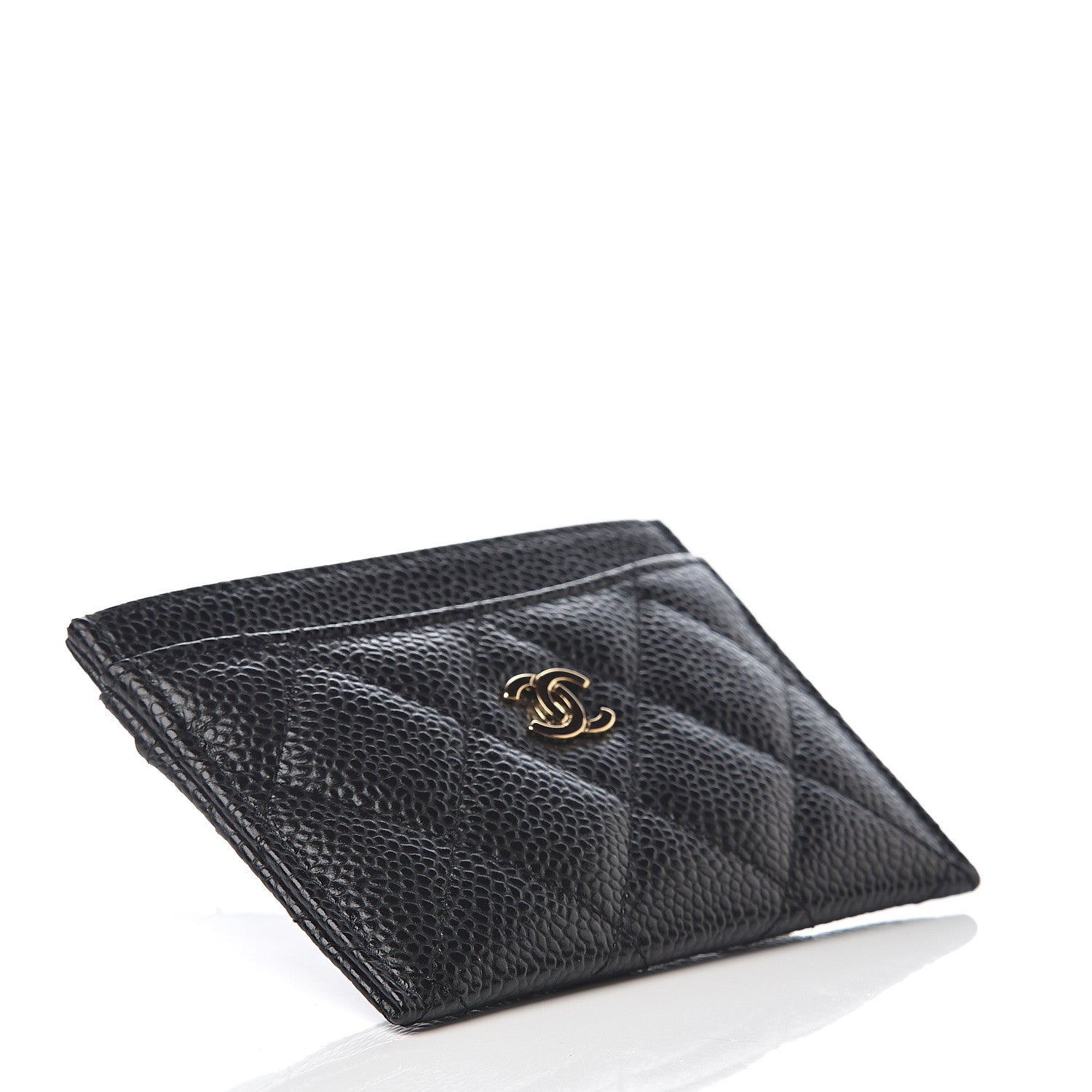 Chanel Caviar Quilted Card Holder Black 3 of 7