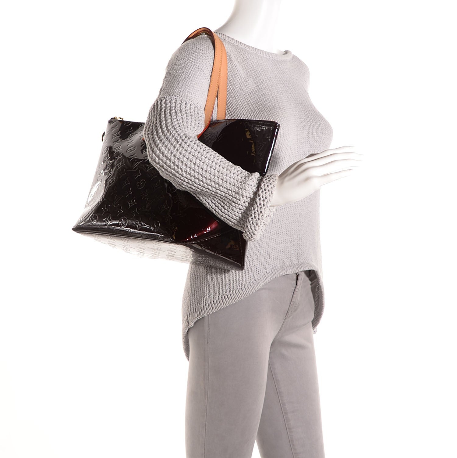 Louis Vuitton Vernis Bellevue GM Amarante 2 of 7