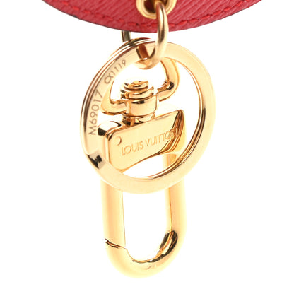 Louis Vuitton Denim Damier Monogram Patchwork Bag Charm Key Holder 5 of 5