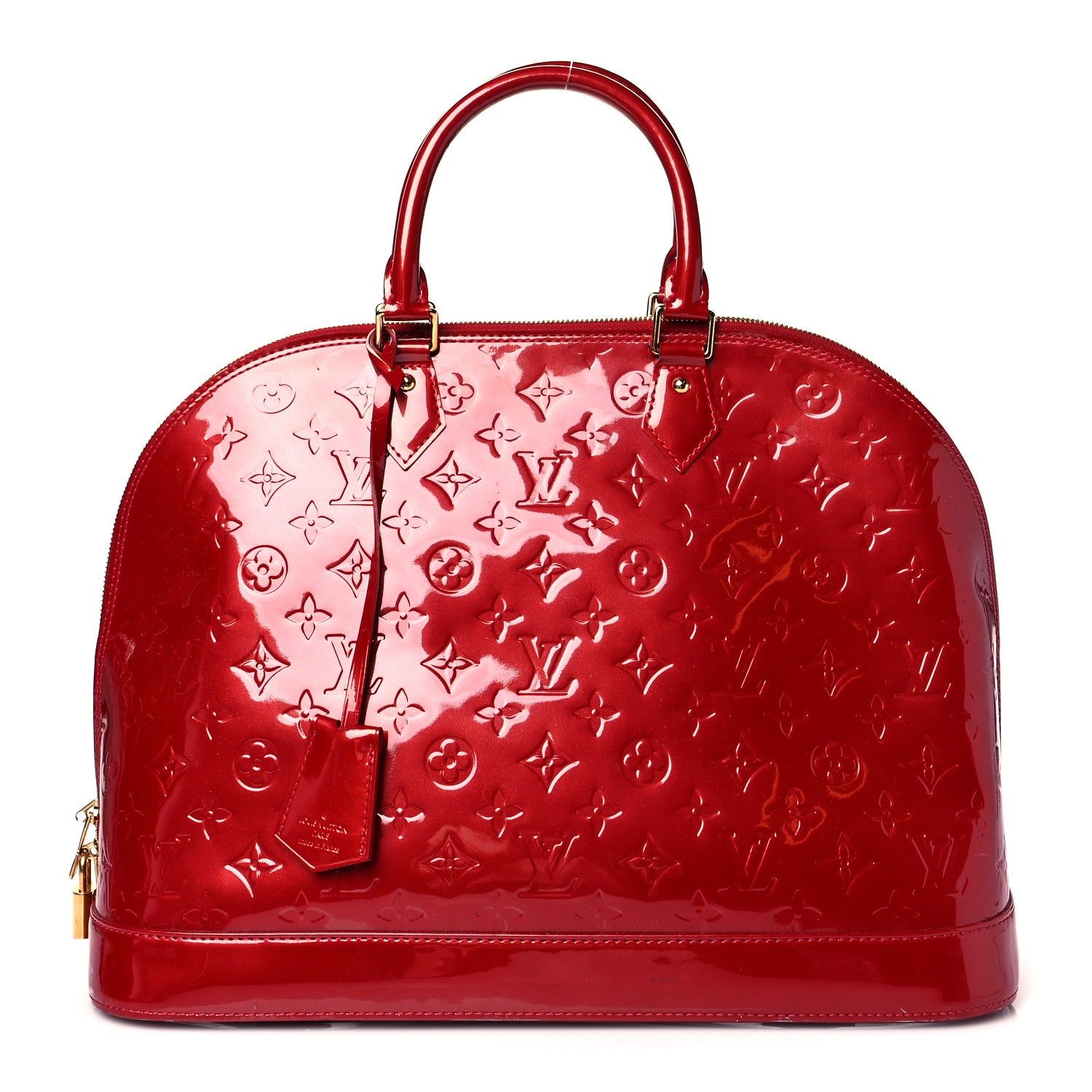 Louis Vuitton Vernis Alma GM Pomme D'Amour 1 of 9