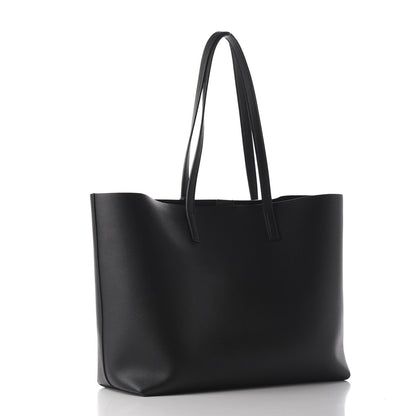 Saint Laurent Calfskin Large Shopping Tote Black 3 of 10