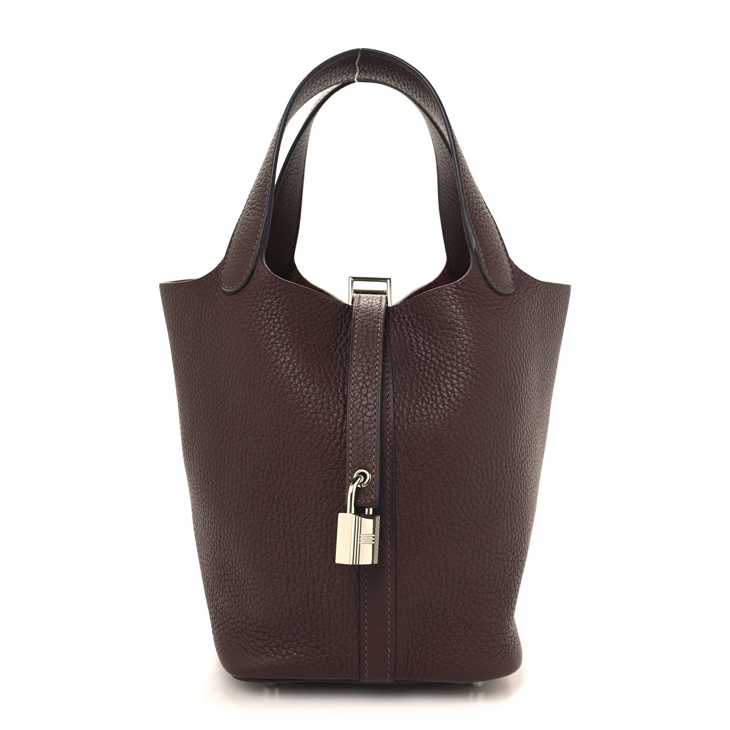 Hermes Taurillon Clemence Picotin Lock 18 PM Rouge Sellier 1 of 12