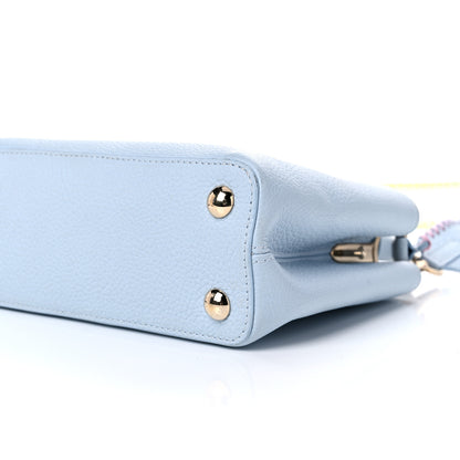 Louis Vuitton Taurillon Capucines BB Wisteria Light Blue 7 of 11