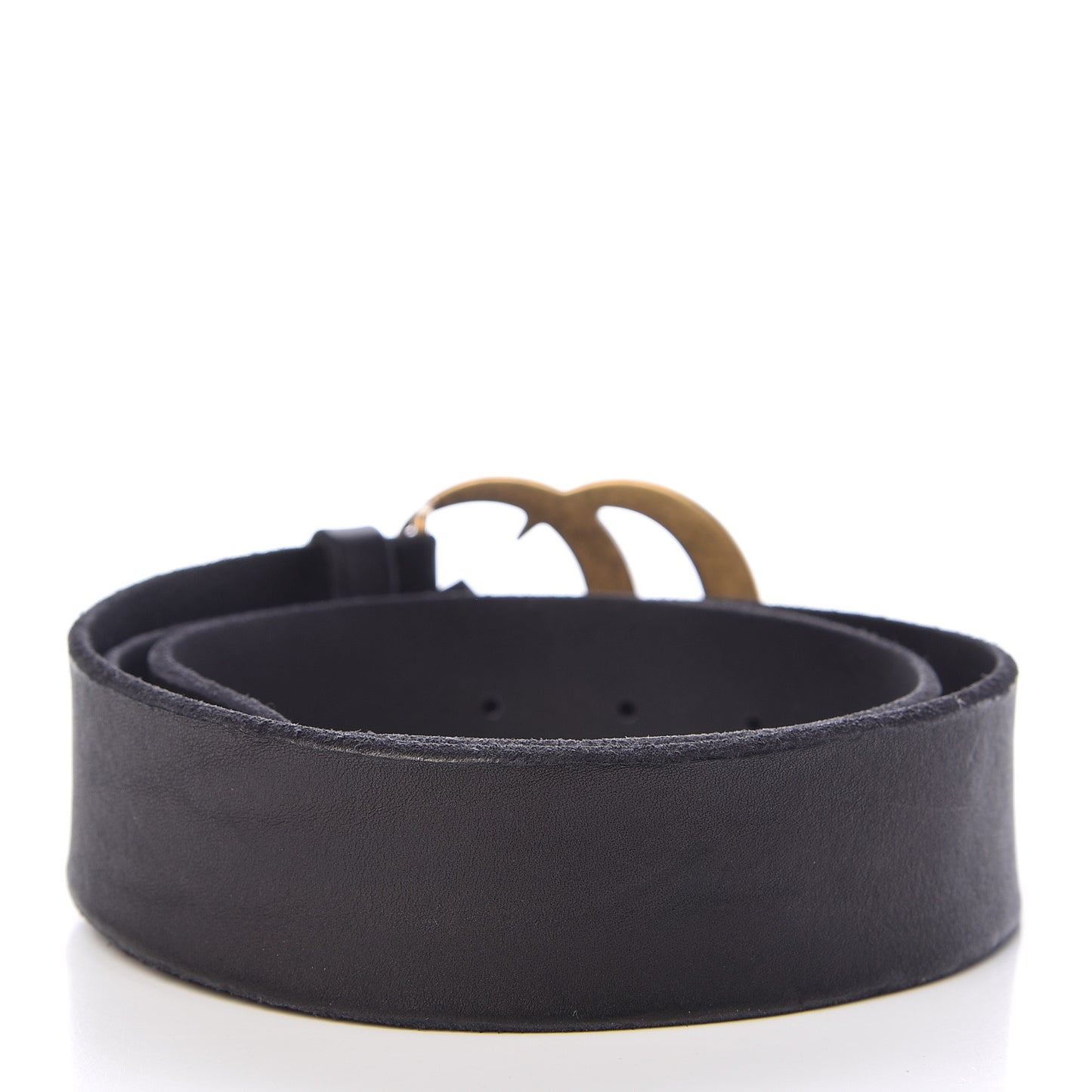 Faded Calfskin Double G 40mm Belt 85 34 Black