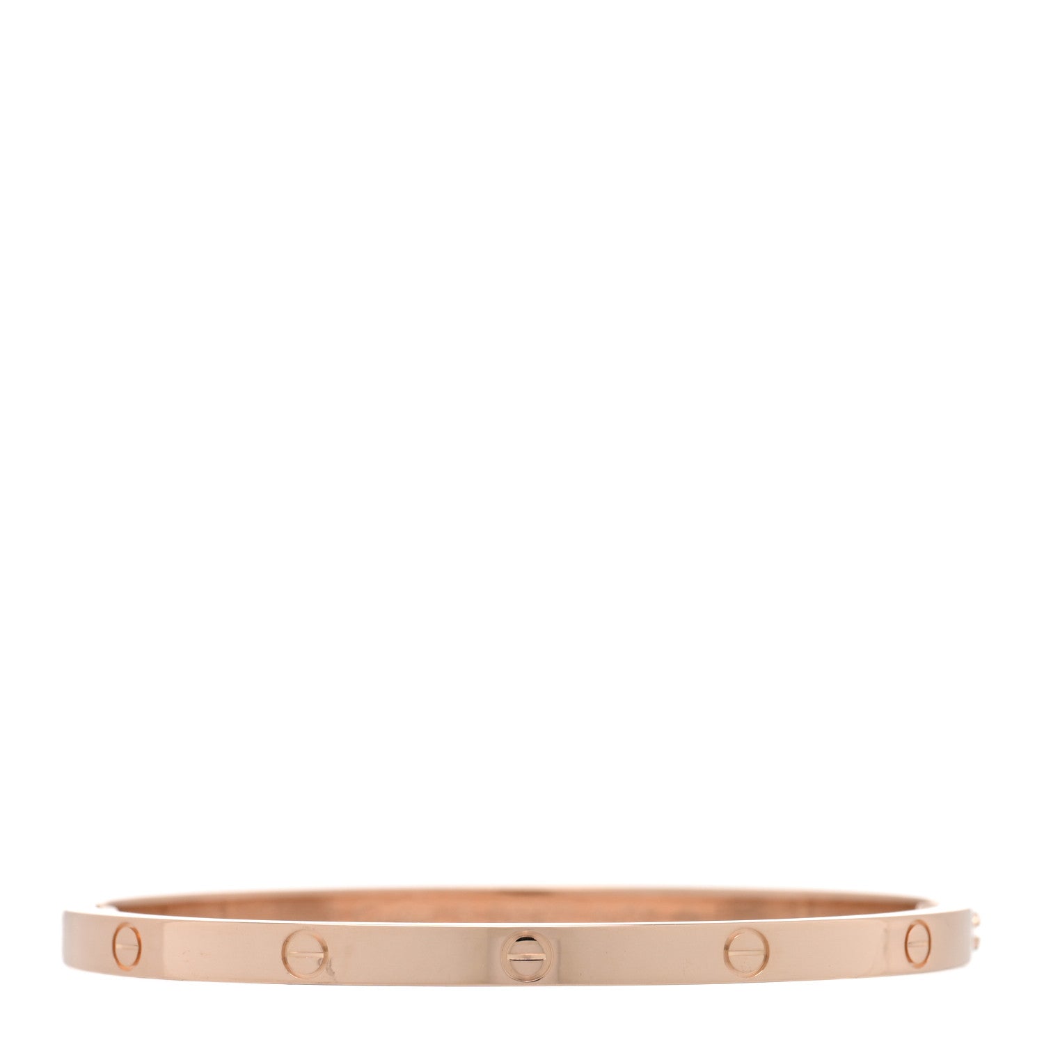 Cartier 18K Pink Gold Small LOVE Bracelet 15 1 of 5