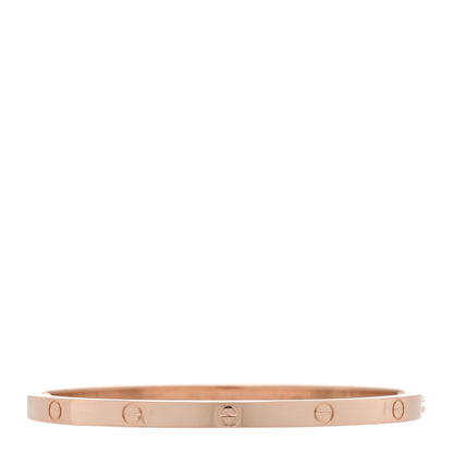 Cartier 18K Pink Gold Small LOVE Bracelet 15 1 of 5