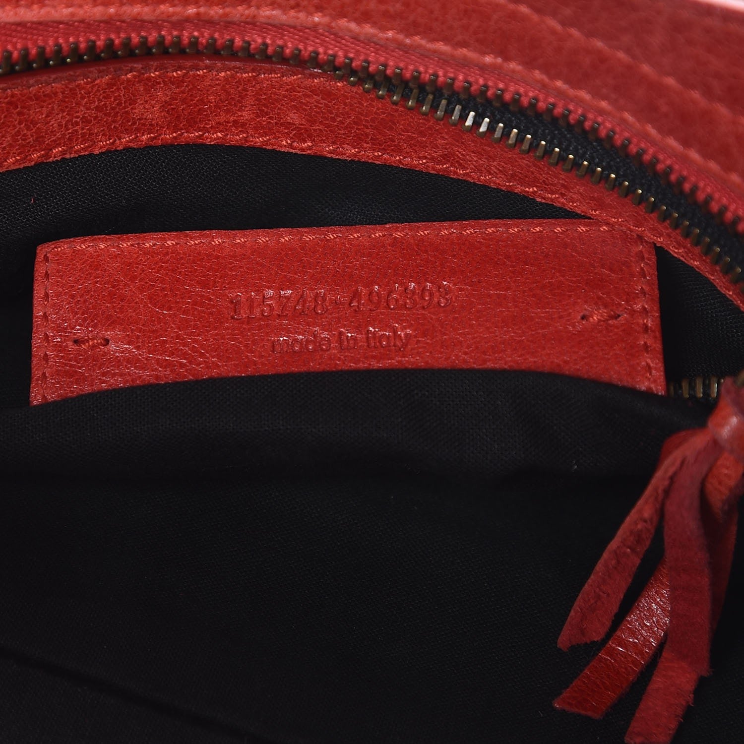 Balenciaga Chevre Classic Hardware City Rouge Vermillon 7 of 11