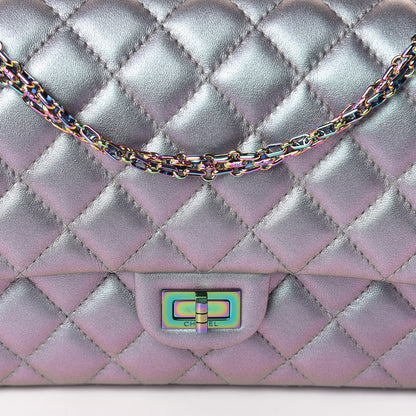 Chanel Iridescent Lambskin Quilted 2.55 Reissue 226 Flap Light Purple 8 of 12