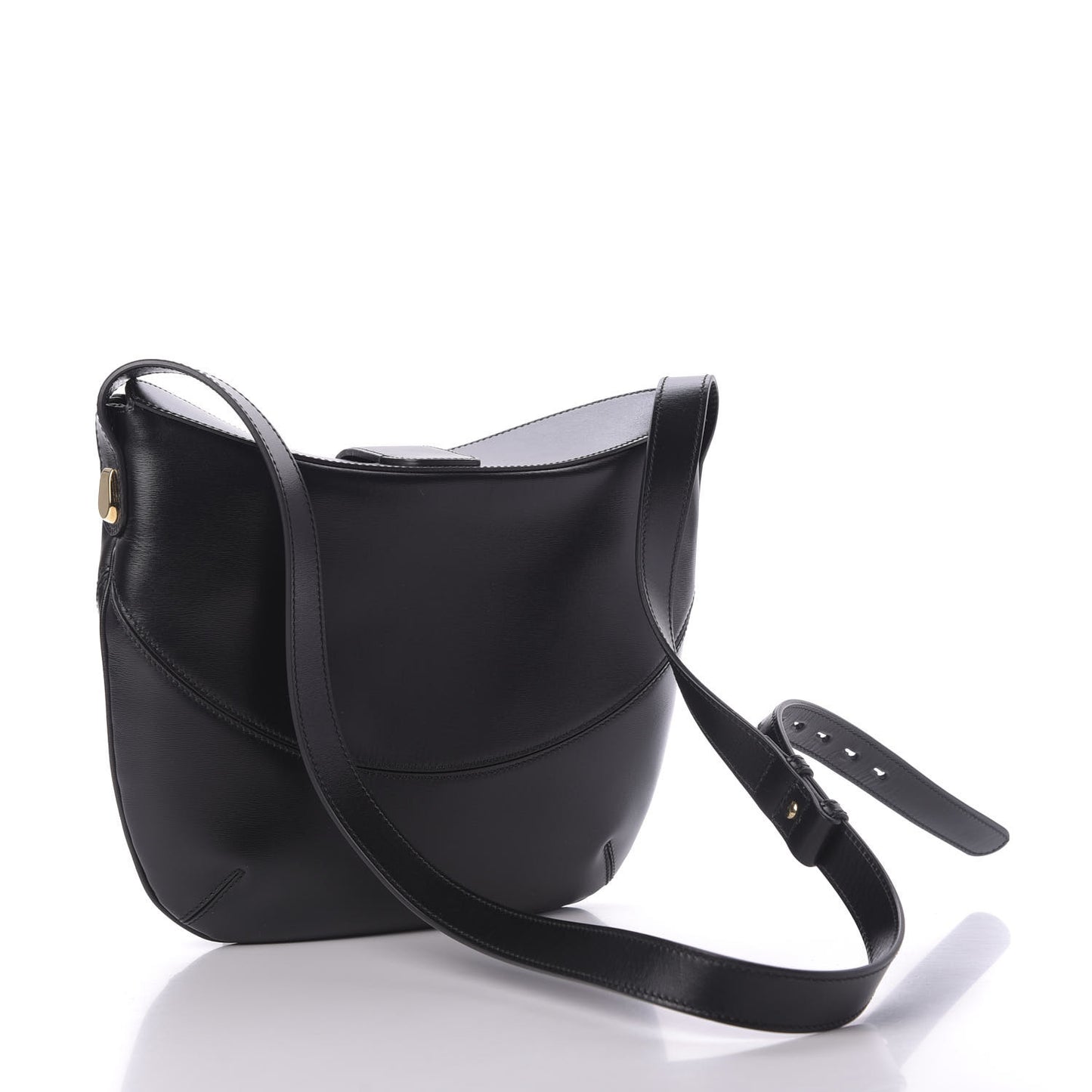 Calfskin Medium Arli Shoulder Bag Black