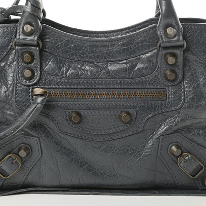 Balenciaga Agneau Classic Hardware Mini City Anthracite 8 of 10