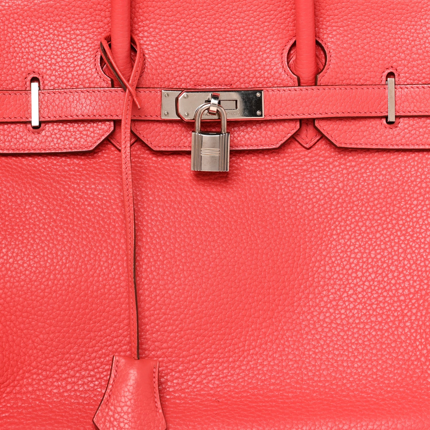 Hermes Taurillon Clemence Birkin 35 Bougainvillea 8 of 13