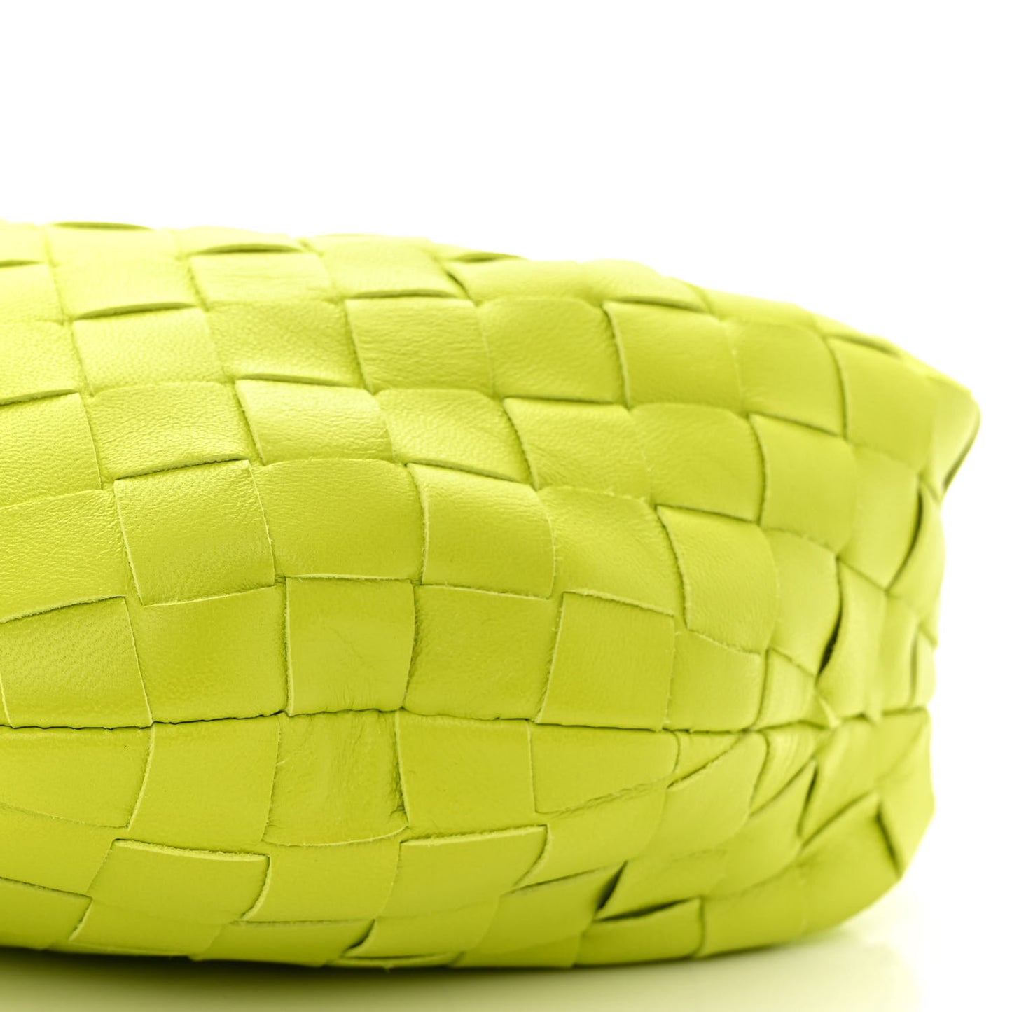 Nappa Intrecciato Mini Jodie Kiwi