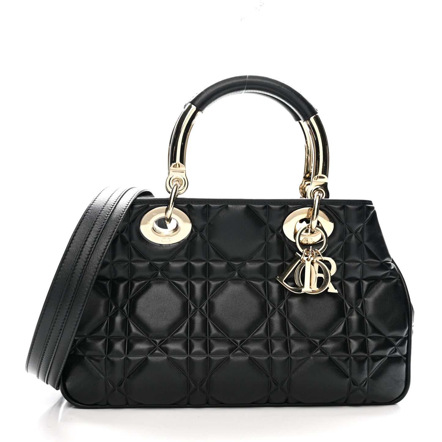 Lambskin Cannage The Lady 95.22 Black