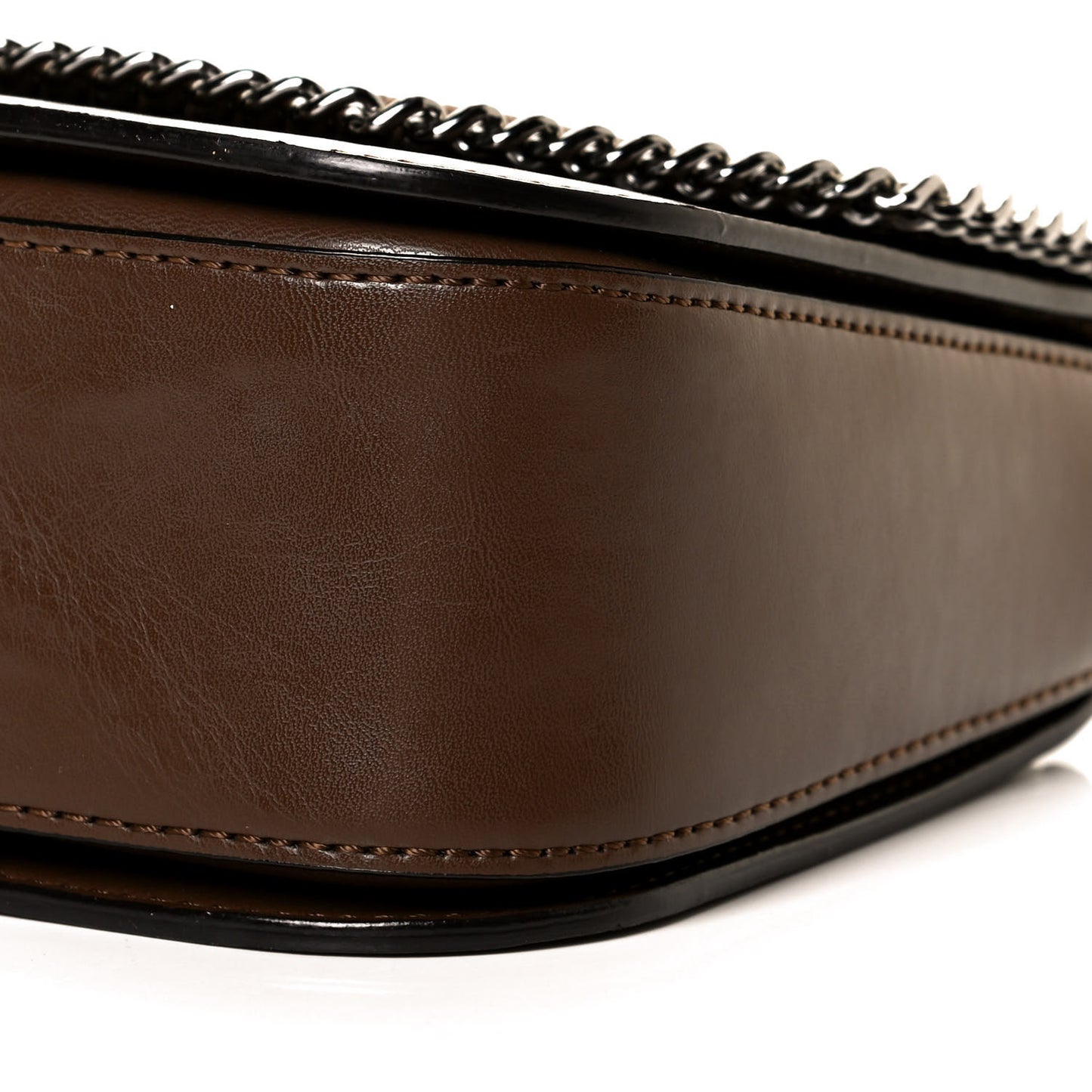 Eco Alter Nappa Medium Falabella Box Shoulder Bag Brown