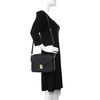 Louis Vuitton Empreinte Pochette Metis Black 2 of 14
