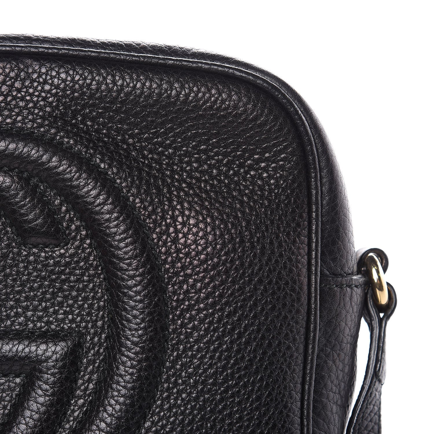 Gucci Pebbled Calfskin Small Soho Disco Bag Black 10 of 10