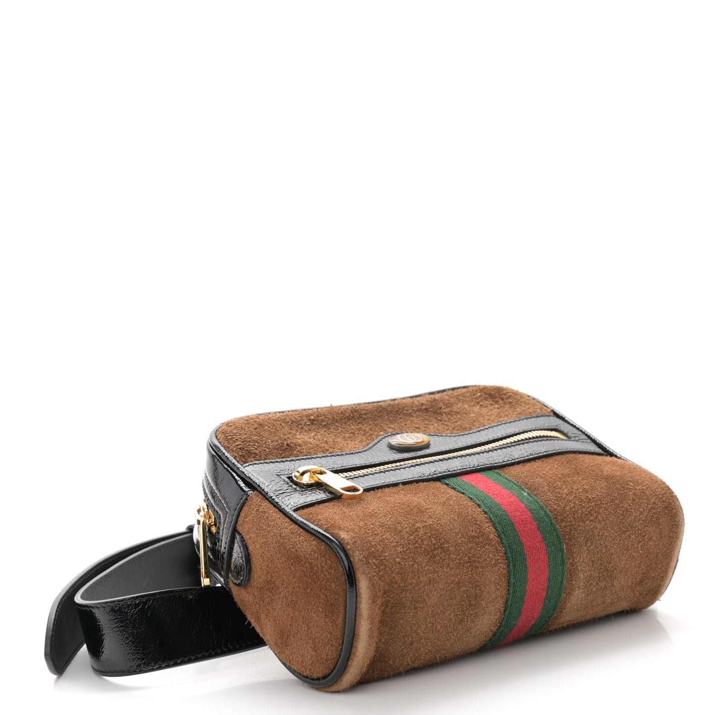 Suede Small Ophidia Belt Bag 85 34 Brown