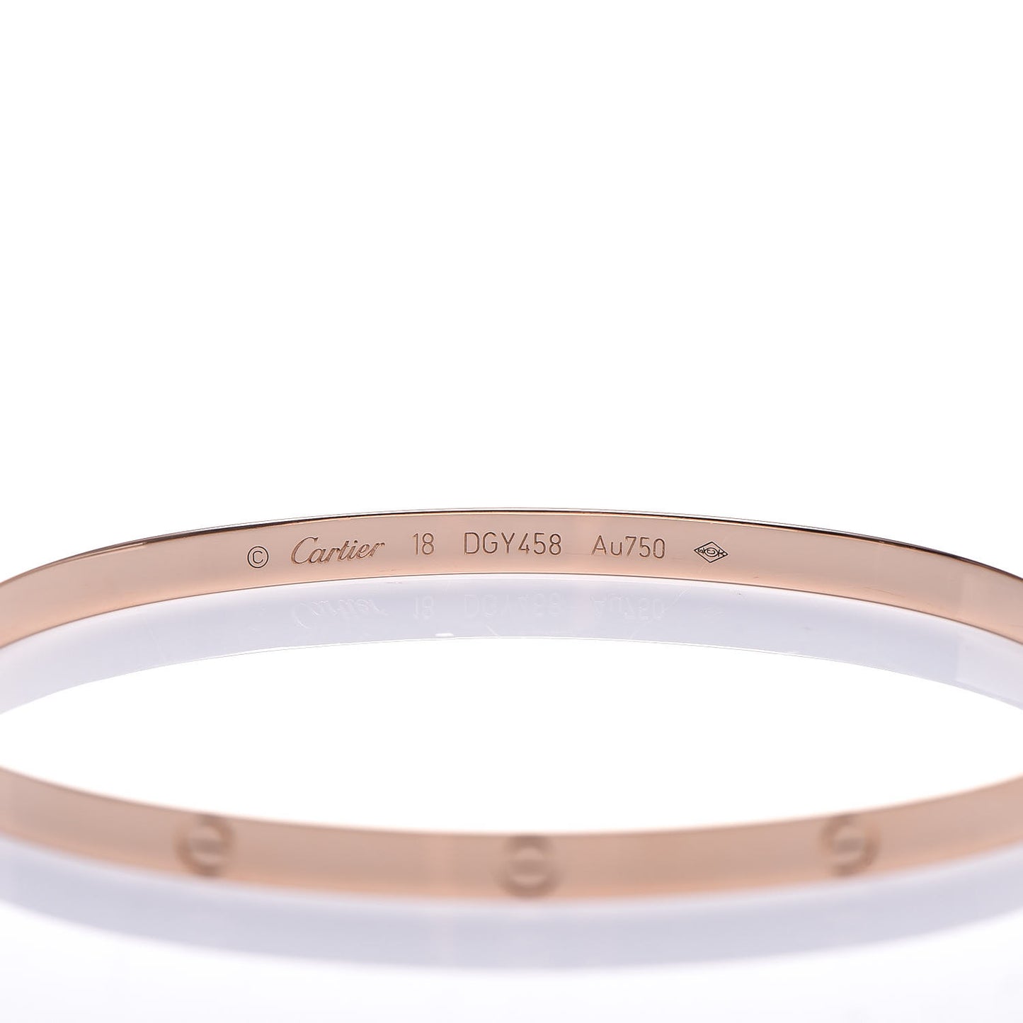 18K Pink Gold Small LOVE Bracelet 18