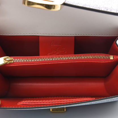 Christian Louboutin Glitter Calfskin Elisa Mini Shoulder Bag Multicolor Snow 4 of 8