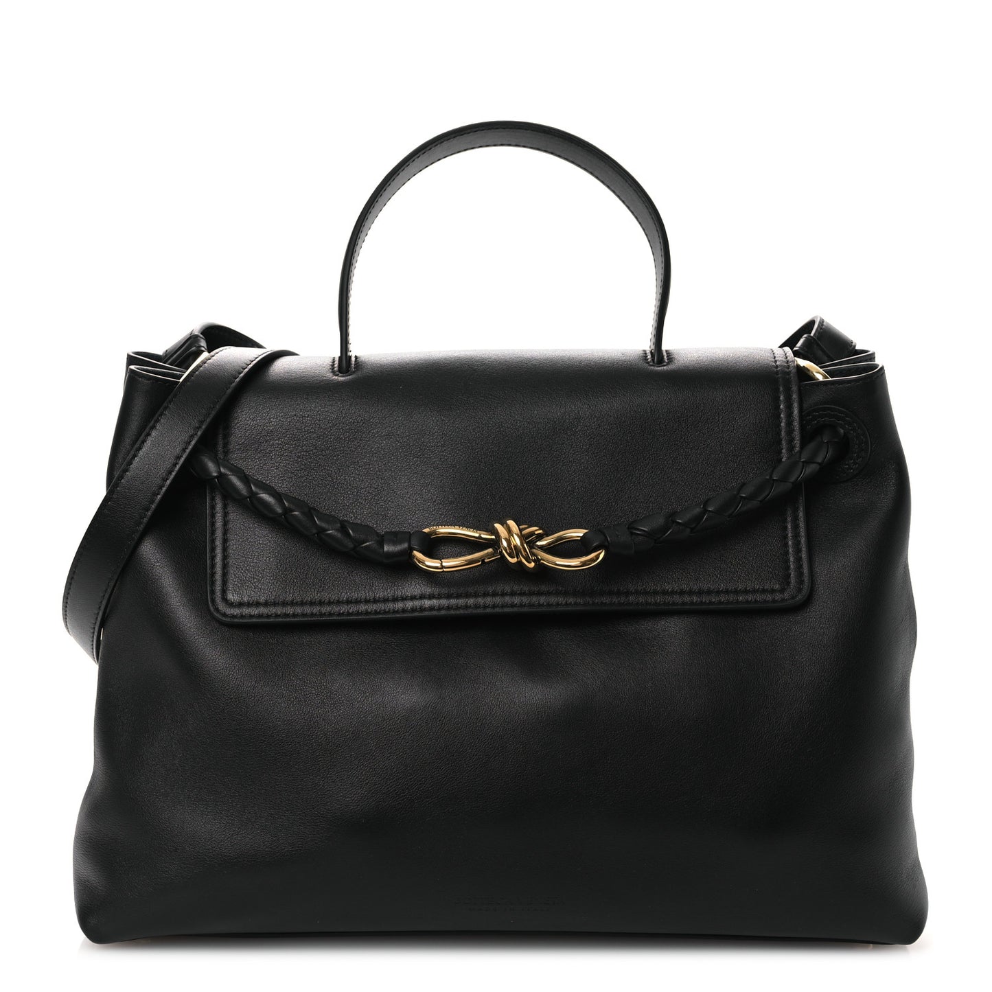 Silky Calfskin Medium Ciao Ciao Black