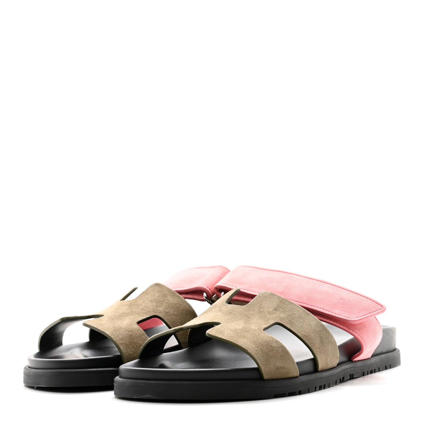 Suede Goatskin Womens Chypre Sandals 41 Toundra Rose Du Desert