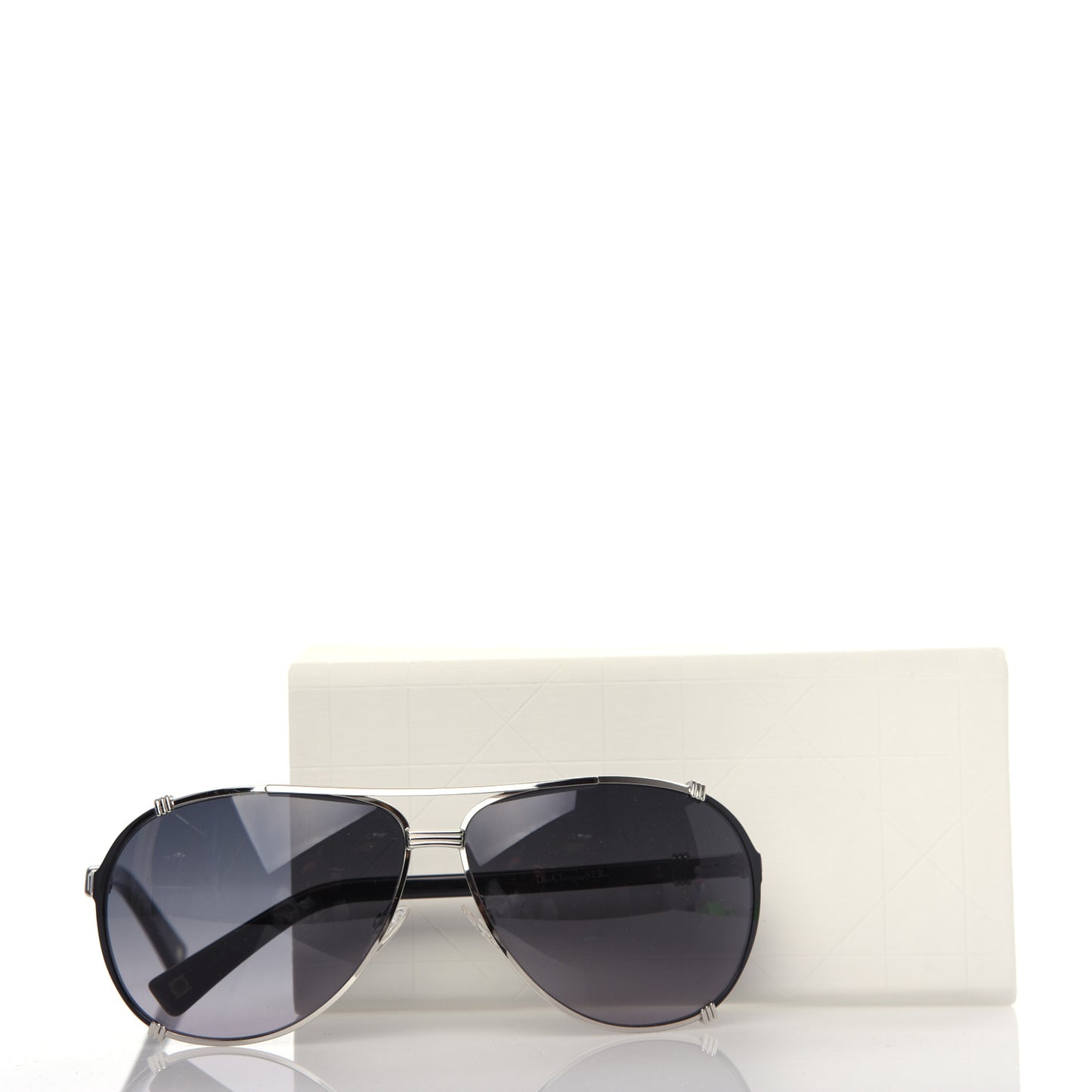 Metal Chicago 2 Aviator Sunglasses Black
